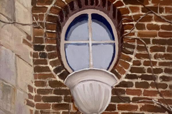 Haarlem window oil on panel