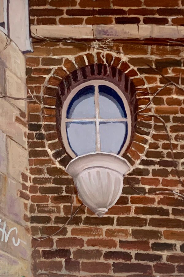 Haarlem window oil on panel