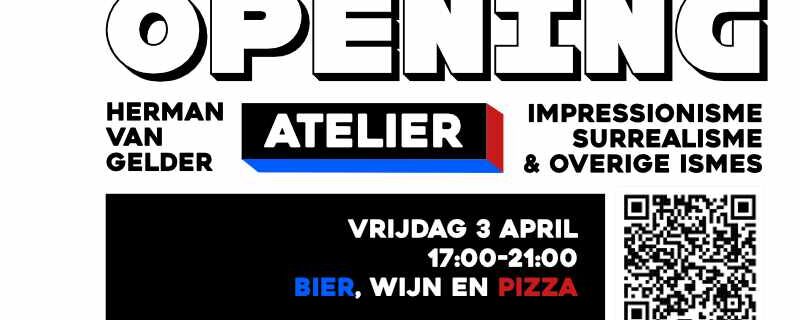 opening atelier flyer